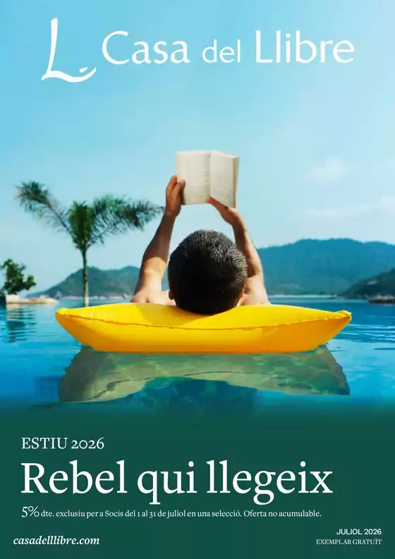 Catálogo Casa del Libro | Rebel qui llegeix | 2026-07-21T00:00:00.000Z - 2026-07-31T00:00:00.000Z