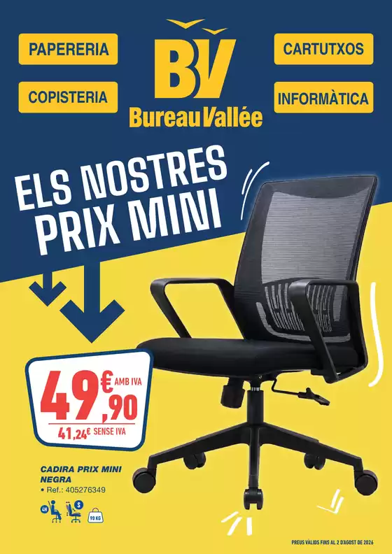 Catálogo Bureau Vallée | Els Nostres Prix Mini | 2026-07-21T00:00:00.000Z - 2026-08-02T00:00:00.000Z