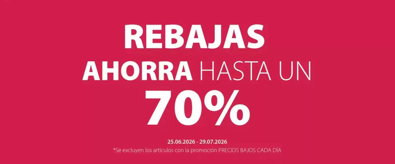 Catálogo JYSK | Ahorra Hasta Un 70% | 2026-07-24T00:00:00.000Z - 2026-07-29T00:00:00.000Z