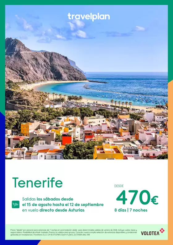 Catálogo Travelplan en Llacuna |  Travelplan Tenerife | 2026-07-24T00:00:00.000Z - 2026-09-12T00:00:00.000Z