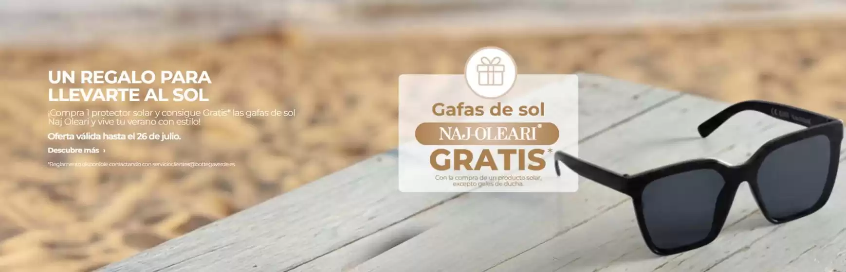 Catálogo Bottega Verde | Un Regalo Para Llevarte Al Sol | 2026-07-24T00:00:00.000Z - 2026-07-26T00:00:00.000Z