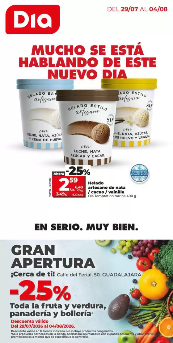 Catálogo Dia | Gran apertura Dia del 29/07 al 04/08 | 2026-07-29T00:00:00.000Z - 2026-08-04T00:00:00.000Z