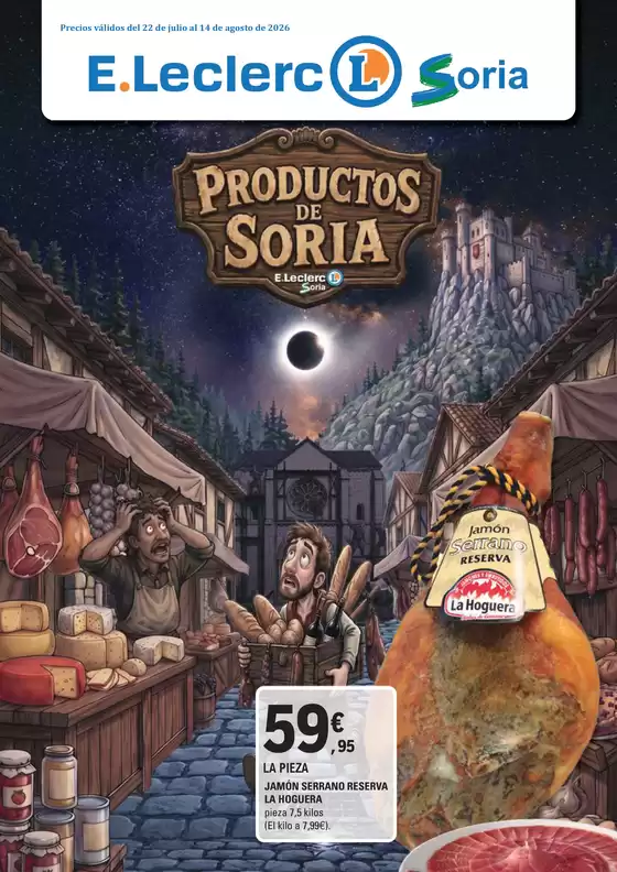 Catálogo E.Leclerc | Precios válidos del 22 de julio al 14 de agosto de 2026 | 2026-07-27T00:00:00.000Z - 2026-08-14T00:00:00.000Z