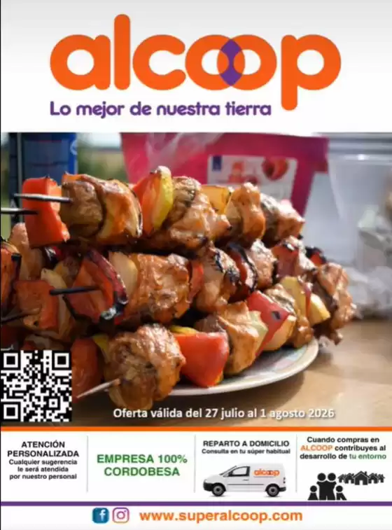 Catálogo Super Alcoop | Folleto de Carnicería válido hasta el 1 de agosto 2026 | 2026-07-27T00:00:00.000Z - 2026-08-01T00:00:00.000Z