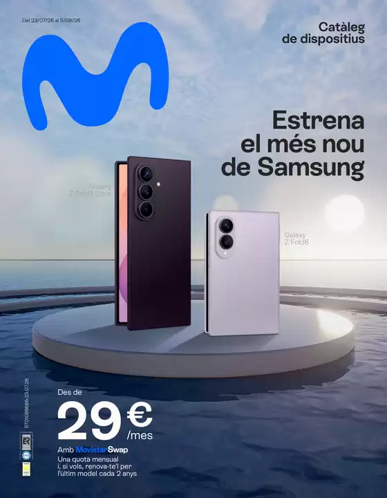 Catálogo Movistar | Estrena el més nou de Samsung | 2026-07-27T00:00:00.000Z - 2026-09-05T00:00:00.000Z