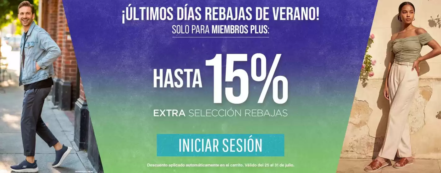 Catálogo Skechers |  ¡Últimos Días Rebajas De Verano! | 2026-07-28T00:00:00.000Z - 2026-07-31T00:00:00.000Z