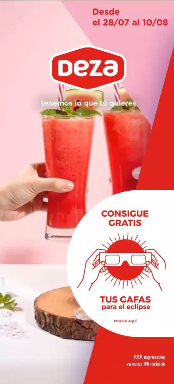 Catálogo Supermercados Deza | Desde el 28/07 al 10/08 | 2026-07-28T00:00:00.000Z - 2026-08-10T00:00:00.000Z