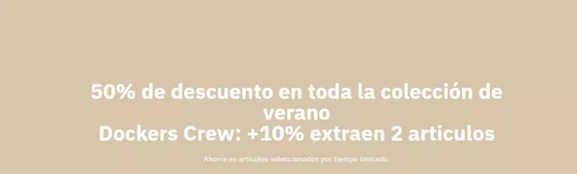 Catálogo Dockers | Promoción | 2026-07-29T00:00:00.000Z - 2026-08-11T00:00:00.000Z