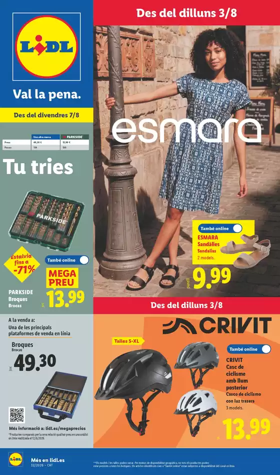 Catálogo Lidl en Cardedeu | ¡Bazar Lidl!- Ofertas válidas del 03/08 al 09/08 | 2026-08-03T00:00:00.000Z - 2026-08-09T00:00:00.000Z