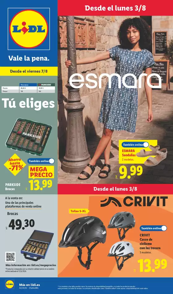 Catálogo Lidl en Camargo | ¡Bazar Lidl!- Ofertas válidas del 03/08 al 09/08 | 2026-08-03T00:00:00.000Z - 2026-08-09T00:00:00.000Z