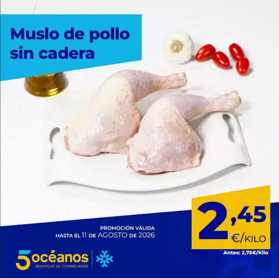 Catálogo 5 Océanos | ¡Despedimos el mes de julio con nuestras nuevas ofertas! | 2026-07-30T00:00:00.000Z - 2026-08-11T00:00:00.000Z