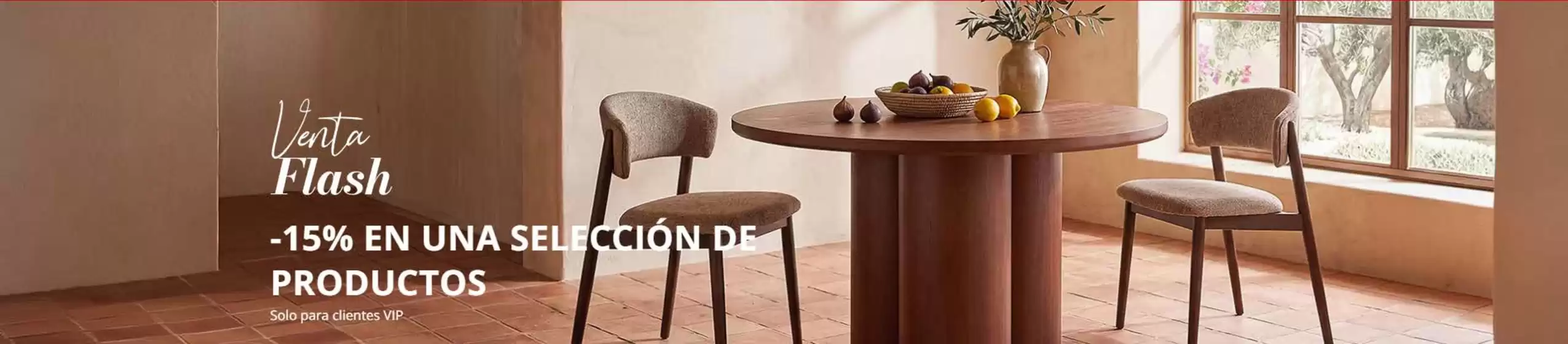 Catálogo Maisons du Monde | -15% En Una Selección De Productos | 2026-07-30T00:00:00.000Z - 2026-08-05T00:00:00.000Z