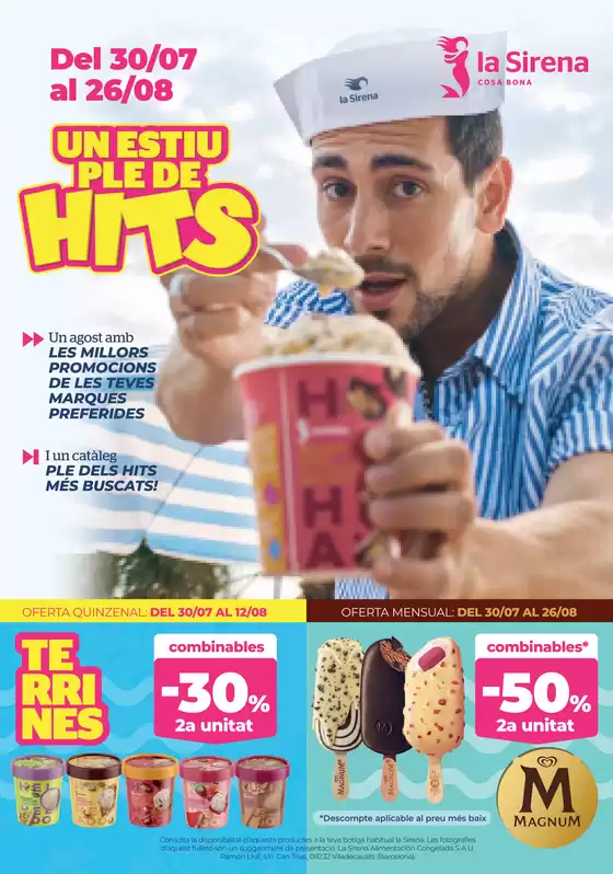 Catálogo La Sirena | Un Estiu Ple De Hits | 2026-07-31T00:00:00.000Z - 2026-08-26T00:00:00.000Z