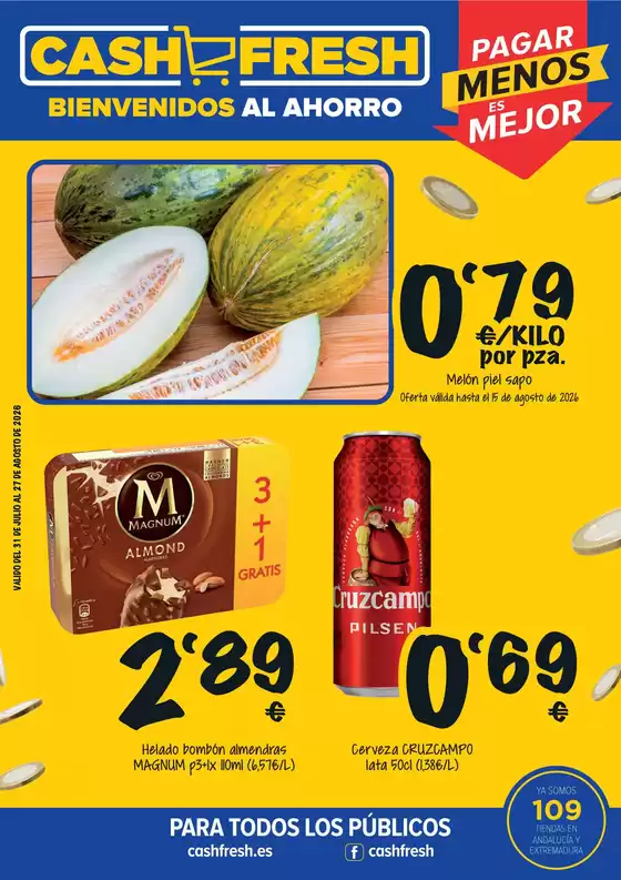 Catálogo Cash Fresh | Válido Del 31 De Julio Al 27 De Agosto De 2026 | 2026-07-31T00:00:00.000Z - 2026-08-27T00:00:00.000Z
