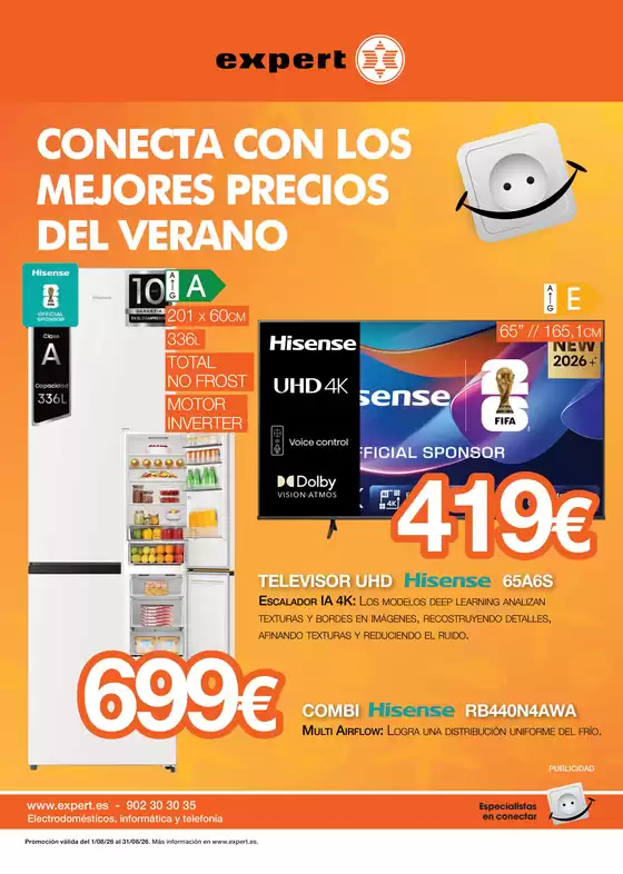 Catálogo Expert | Conecta Con Los Mejores Precios Del Verano | 2026-08-01T00:00:00.000Z - 2026-08-31T00:00:00.000Z