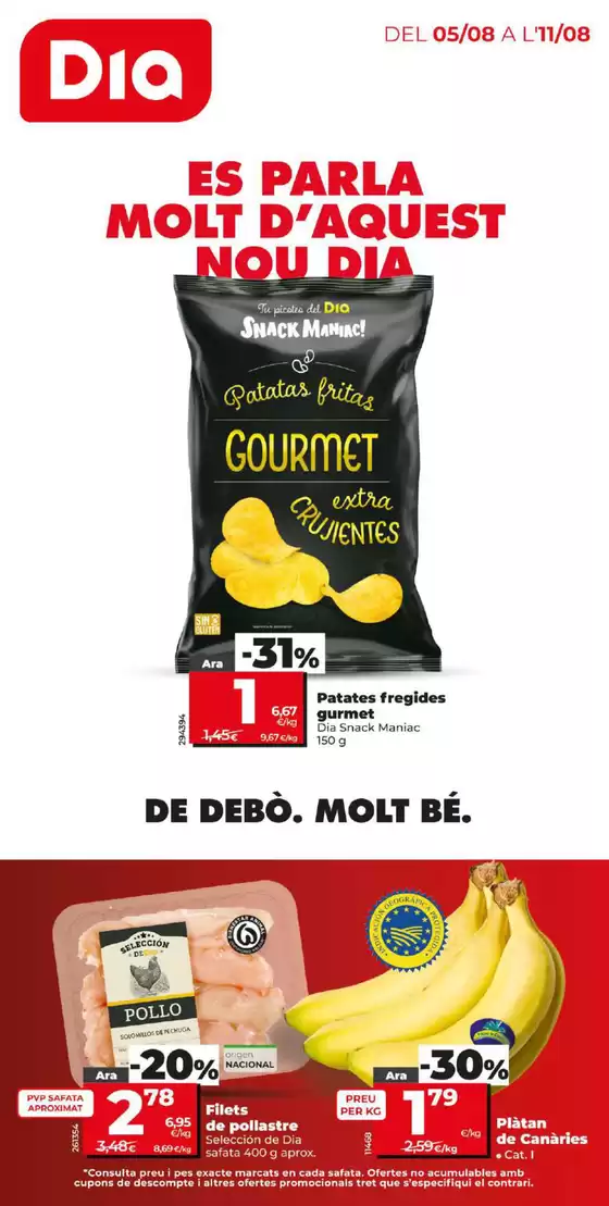 Catálogo Dia en Vargas | Nova Qualitat Dia del 05/08 al 11/08 | 2026-08-05T00:00:00.000Z - 2026-08-11T00:00:00.000Z