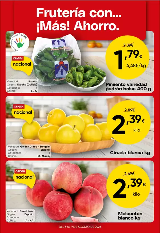 Catálogo Froiz | Froiz Oferta semanal | 2026-08-03T00:00:00.000Z - 2026-08-09T00:00:00.000Z