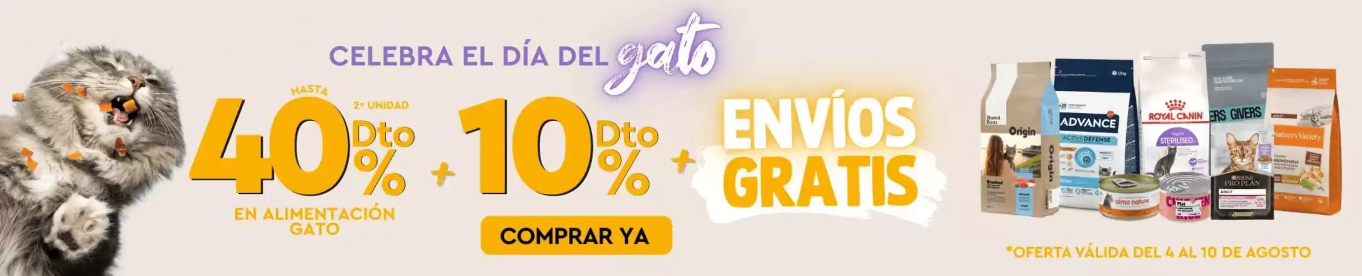 Catálogo Pet clic | Celebra El Día Del Gato | 2026-08-04T00:00:00.000Z - 2026-08-10T00:00:00.000Z