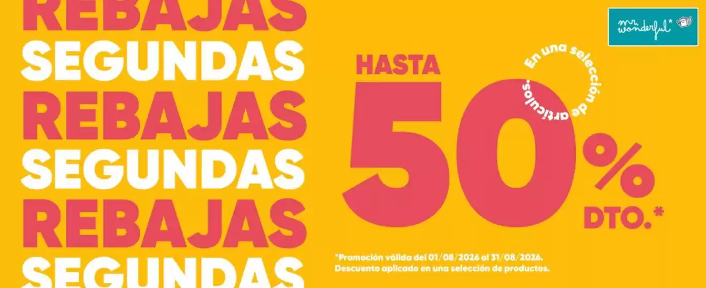 Catálogo Mr Wonderful | Segundas Rebajas | 2026-08-04T00:00:00.000Z - 2026-08-31T00:00:00.000Z