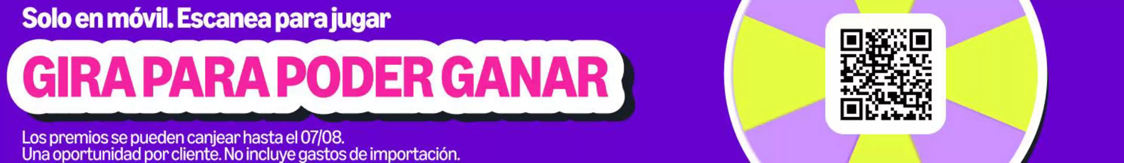 Catálogo Amazon | Gira Para Poder Ganar | 2026-08-04T00:00:00.000Z - 2026-08-07T00:00:00.000Z