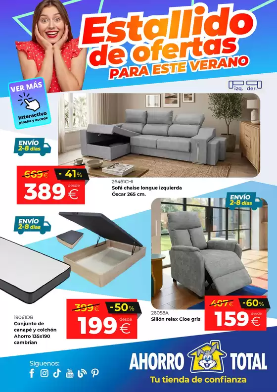 Catálogo Ahorro Total | Estallido De Ofertas Para Este Verano | 2026-08-05T00:00:00.000Z - 2026-09-22T00:00:00.000Z