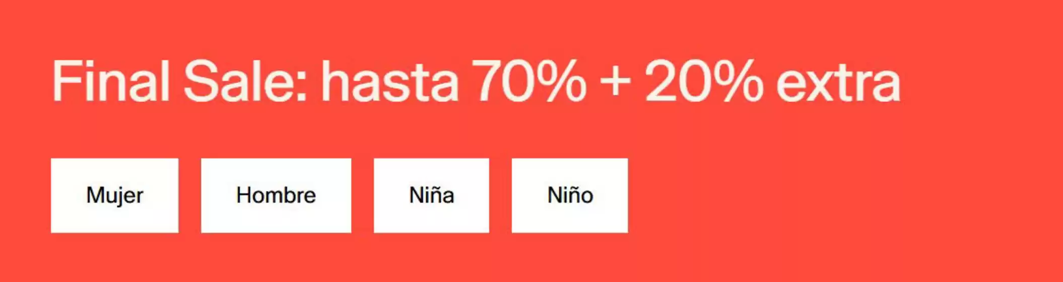 Catálogo GAP | Hasta 70% + 20% Extra | 2026-08-05T00:00:00.000Z - 2026-08-18T00:00:00.000Z