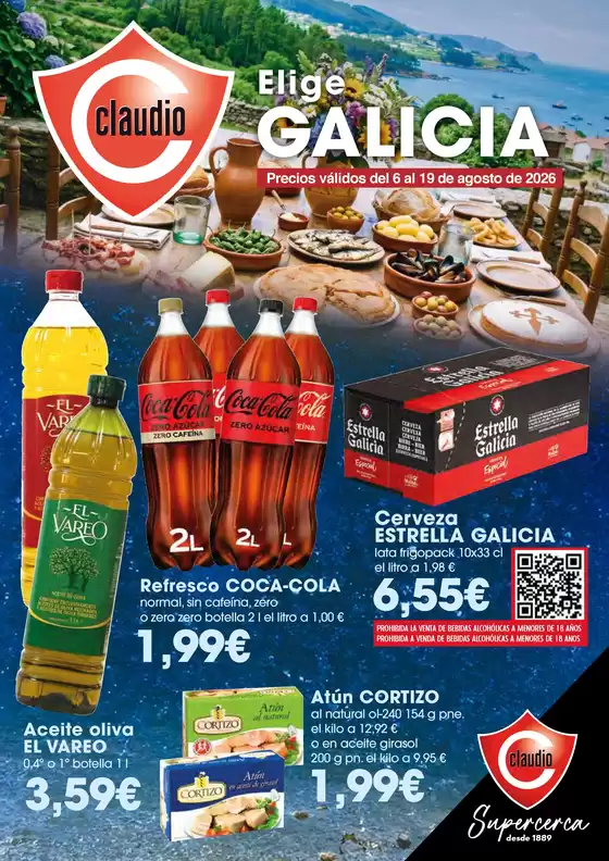 Catálogo Claudio | Precios válidos del 6 al 19 de agosto de 2026 | 2026-08-06T00:00:00.000Z - 2026-08-19T00:00:00.000Z
