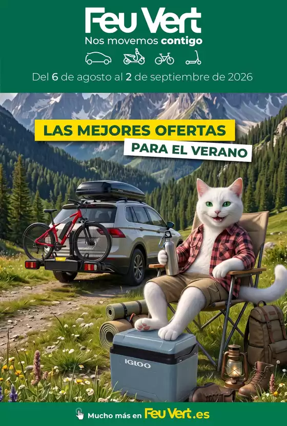 Catálogo Feu Vert | Las Mejores Ofertas Para El Verano | 2026-08-06T00:00:00.000Z - 2026-09-02T00:00:00.000Z
