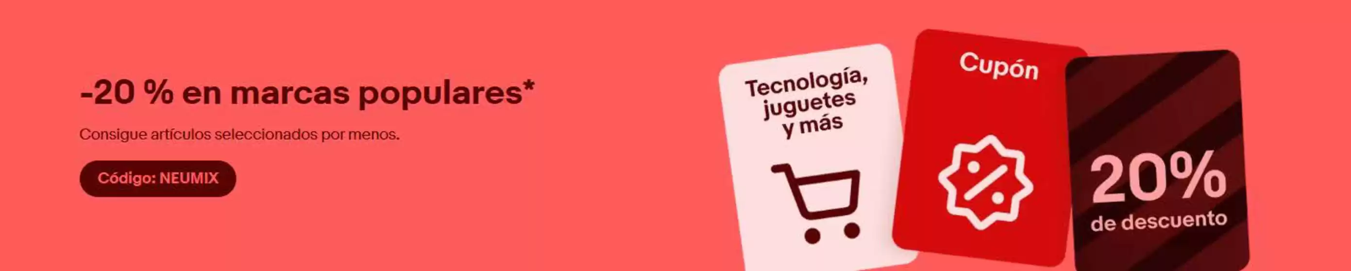 Catálogo eBay en Cuzcurrita de Río Tirón | 20 % de descuento en marcas populares | 2026-08-06T00:00:00.000Z - 2026-08-19T00:00:00.000Z