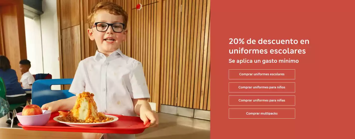 Catálogo Marks & Spencer | 20% de descuento en uniformes escolares | 2026-08-06T00:00:00.000Z - 2026-08-19T00:00:00.000Z