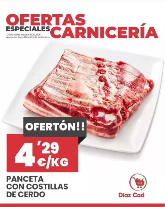 Catálogo Díaz Cadenas |  ¡Las mejores carnes te esperan en Cash Díaz Cadenas! | 2026-08-07T00:00:00.000Z - 2026-08-08T00:00:00.000Z