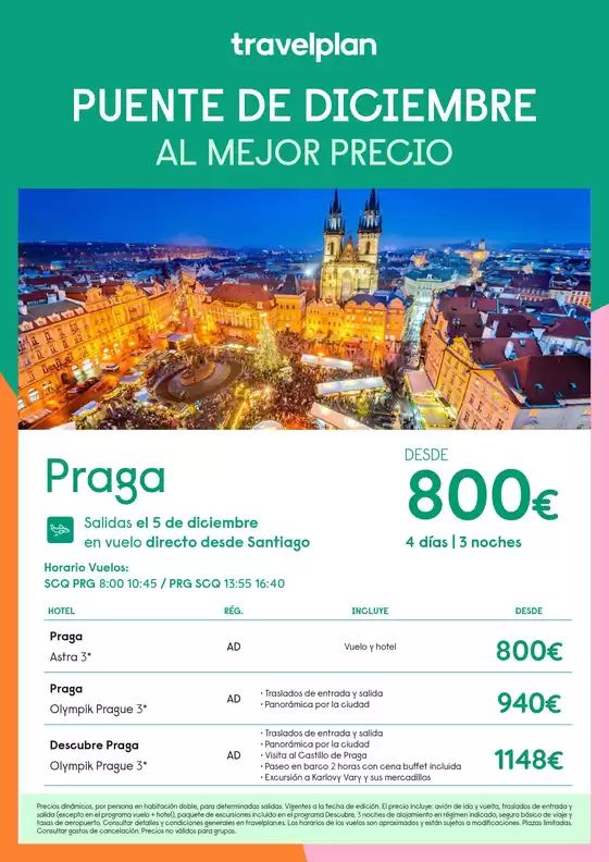 Catálogo Travelplan en Aldea del Cano | Travelplan Praga | 2026-08-07T00:00:00.000Z - 2026-12-05T00:00:00.000Z