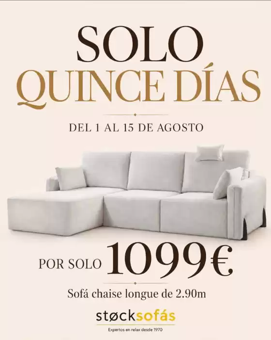 Catálogo Stock Sofás | Del 1 Al 15 De Agosto | 2026-08-07T00:00:00.000Z - 2026-08-15T00:00:00.000Z