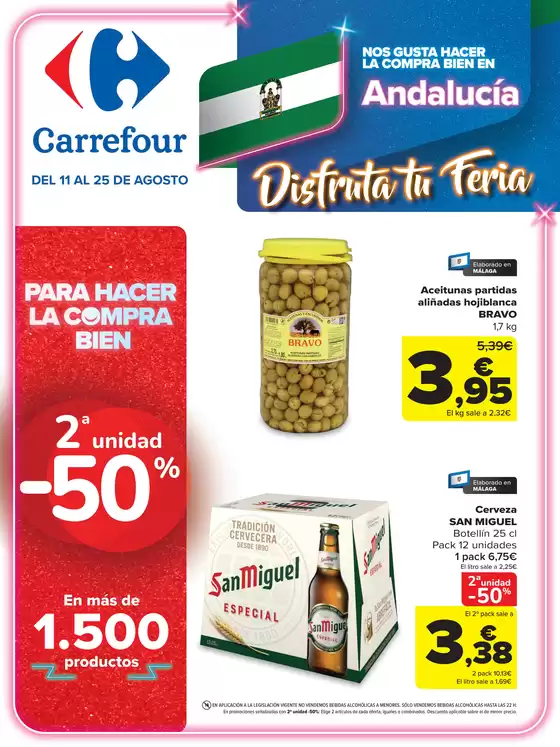 Catálogo Carrefour en Antequera | REGIONAL (Articulos locales de Alimentación, dulces, bebidas) | 2026-08-11T00:00:00.000Z - 2026-08-25T00:00:00.000Z