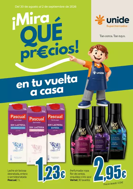 Catálogo Unide Supermercados | ¡Mira qué precios! Supermercados Canarias | 2026-08-20T00:00:00.000Z - 2026-09-02T00:00:00.000Z