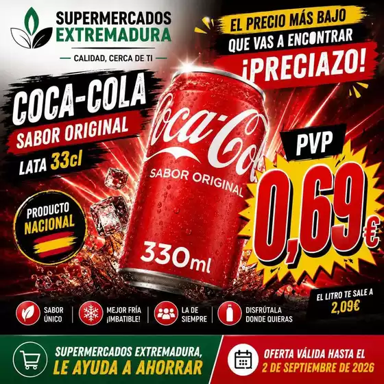 Catálogo Supermercados Extremadura en Ripollet | Oferta | 2026-08-08T00:00:00.000Z - 2026-09-02T00:00:00.000Z