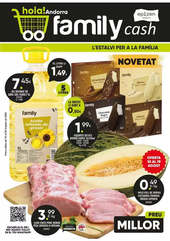 Catálogo Family Cash | Preus vàlids del 10 al 30 d'agost de 2026 | 2026-08-10T00:00:00.000Z - 2026-08-30T00:00:00.000Z