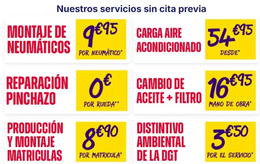 Catálogo Carter Cash en Madrigalejo del Monte | Nuestros servicios sin cita previa | 2026-08-10T00:00:00.000Z - 2026-08-23T00:00:00.000Z