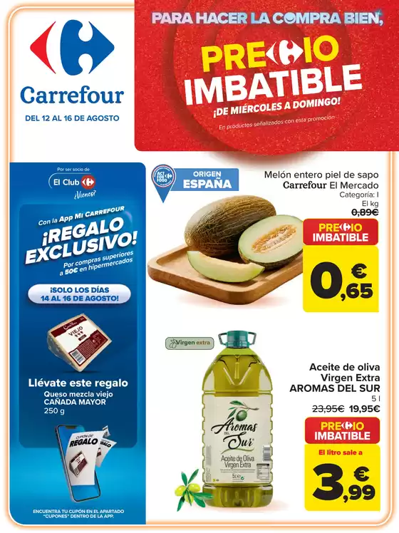 Catálogo Carrefour | PRECIO IMBATIBLE | 2026-08-12T00:00:00.000Z - 2026-08-16T00:00:00.000Z