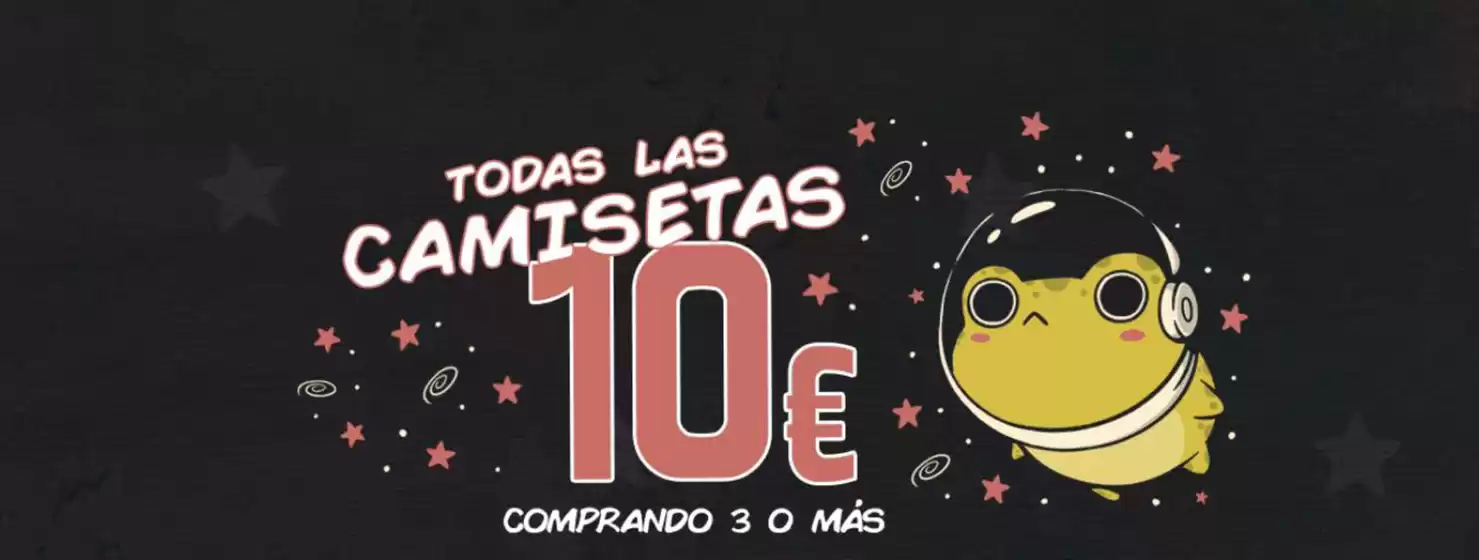 Catálogo Pampling en Muriedas | Todas Las Camisetas 10€ Comprando 3 O Más | 2026-08-10T00:00:00.000Z - 2026-08-23T00:00:00.000Z