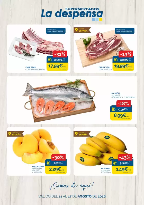 Catálogo Supermercados La Despensa | Válido Del 11 Al 17 De Agosto De 2026 | 2026-08-11T00:00:00.000Z - 2026-08-17T00:00:00.000Z