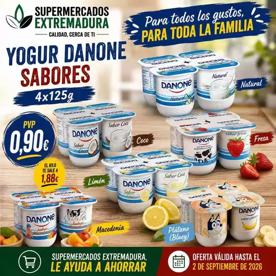 Catálogo Supermercados Extremadura en Bigastro | Para Todos Los Gustos, Para Toda La Familia | 2026-08-11T00:00:00.000Z - 2026-09-02T00:00:00.000Z