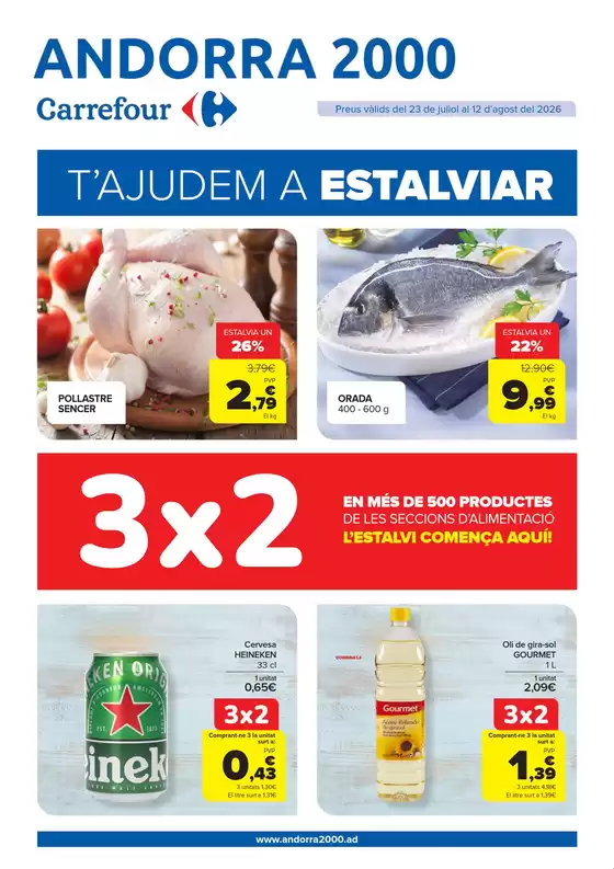 Catálogo Andorra 2000 en Bigastro | T'ajudem A Estalviar | 2026-07-23T00:00:00.000Z - 2026-08-12T00:00:00.000Z
