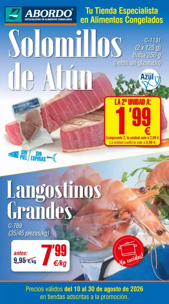 Catálogo Abordo | Precios válidos del 10 al 30 de agosto de 2026 | 2026-08-10T00:00:00.000Z - 2026-08-30T00:00:00.000Z