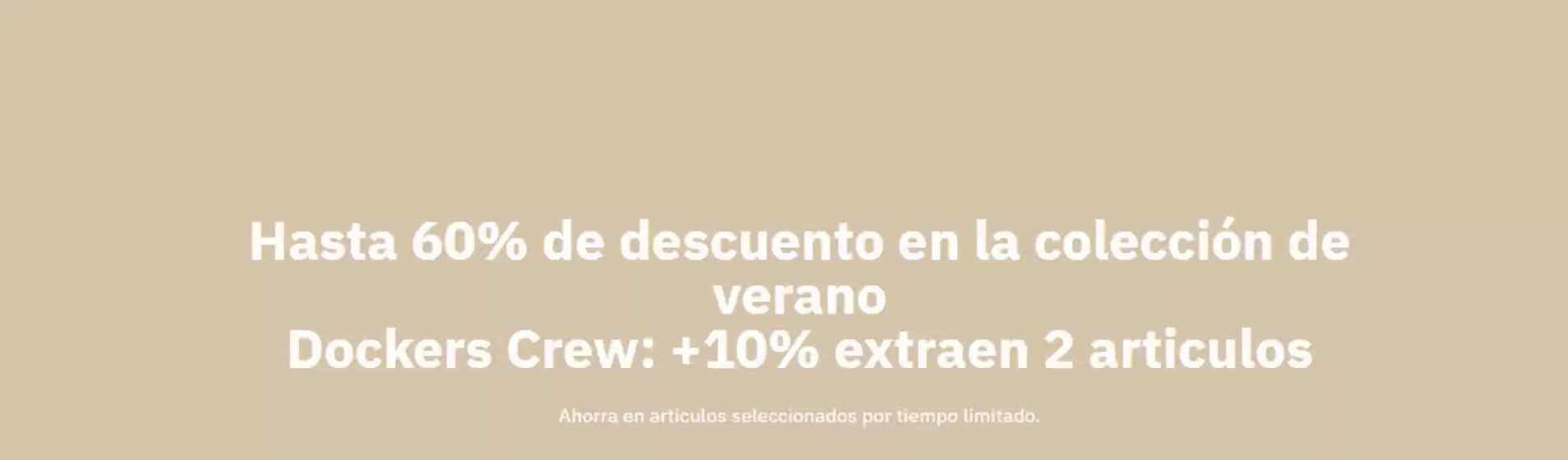 Catálogo Dockers | Promoción | 2026-08-12T00:00:00.000Z - 2026-08-25T00:00:00.000Z