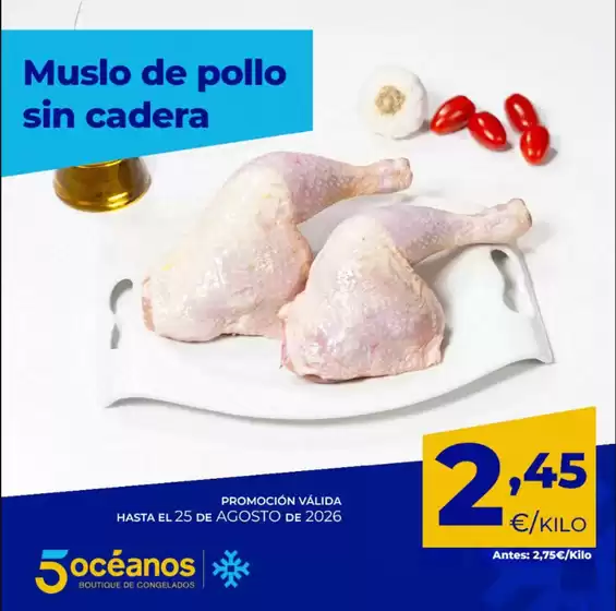 Catálogo 5 Océanos | ¡Nuevas ofertas de agosto! | 2026-08-13T00:00:00.000Z - 2026-08-25T00:00:00.000Z