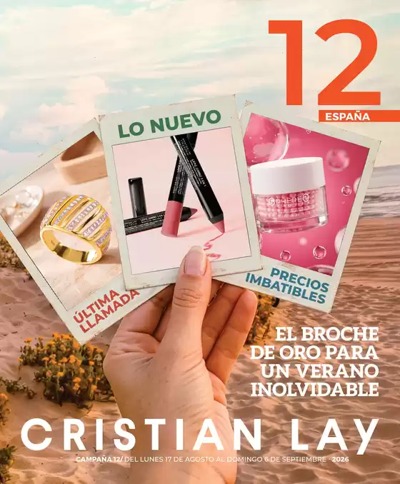 Catálogo Cristian Lay en Lanciego | El Broche De Oro Para Un Verano Inolvidable | 2026-08-17T00:00:00.000Z - 2026-09-06T00:00:00.000Z
