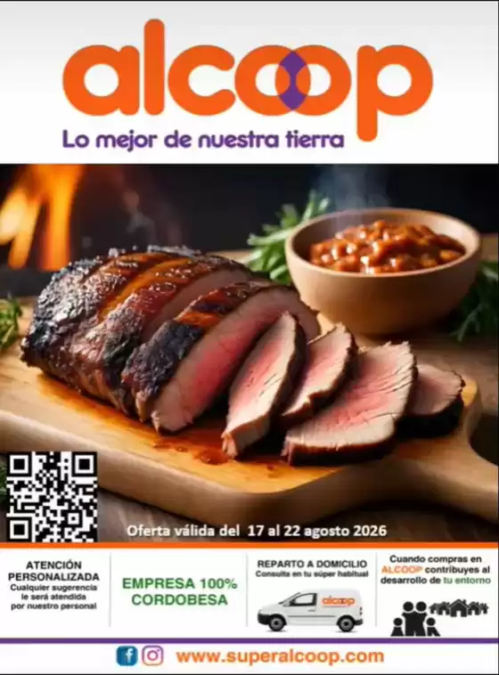 Catálogo Super Alcoop en Calldetenes | Válido hasta el 22 de agosto 2026 | 2026-08-17T00:00:00.000Z - 2026-08-22T00:00:00.000Z