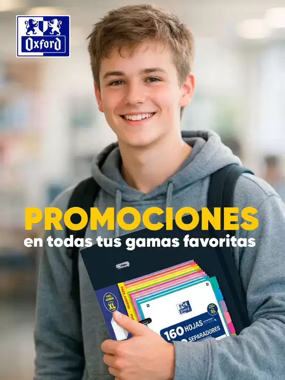 Catálogo Oxford en Lucena | Promociones en todas tus gamas favoritas | 2026-08-20T00:00:00.000Z - 2026-09-13T00:00:00.000Z