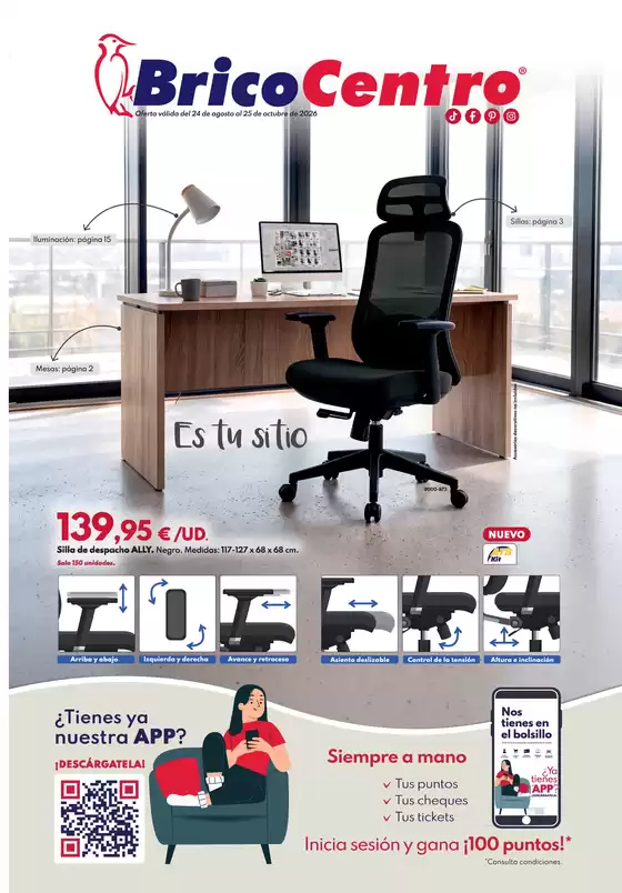 Catálogo BricoCentro | Vuelta al cole Salamanca | 2026-08-24T00:00:00.000Z - 2026-10-25T00:00:00.000Z